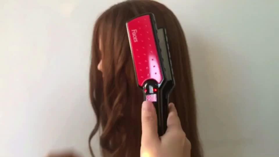 2020 High Quality Hair Digital Perm Machine Titanium Flat Irons Salon