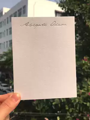 Customized greeting card postcard printing After-sales card Thank you card Invitation card Membership card Customized printing small card bump