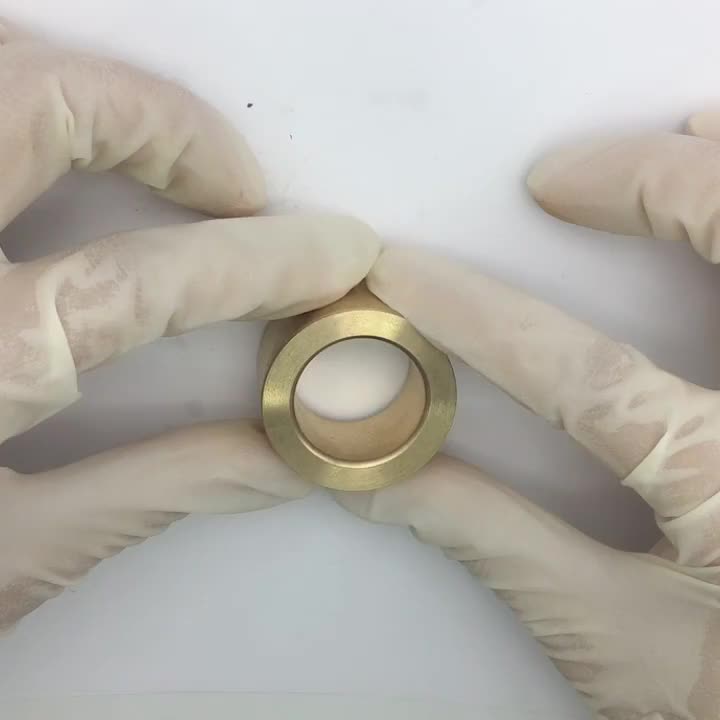 Customized Diameters 10mm High Performance Copper Brass Split Sleeve