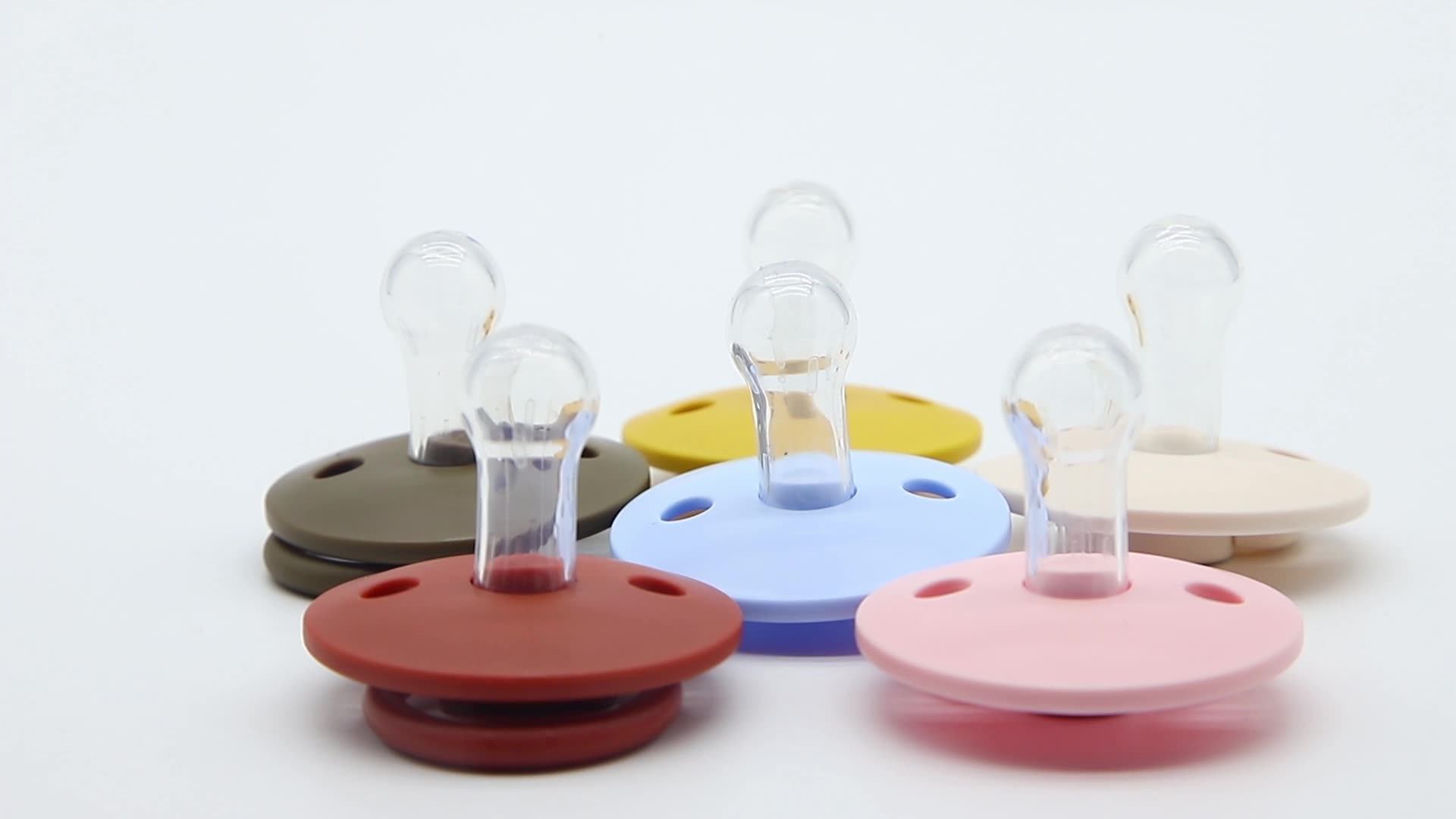 Wholesale Food Grade Dummies Baby Sublimation Nature Rubber Soother