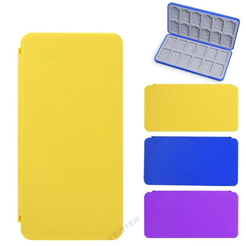 switch card box solid color card box switch oled game card storage box NS storage box large capacity