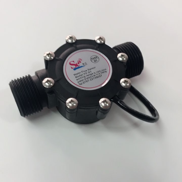 Sea Yfg1 Dn25 Pipe Water Flow Sensor Hall Sensor Meter Flowmeter