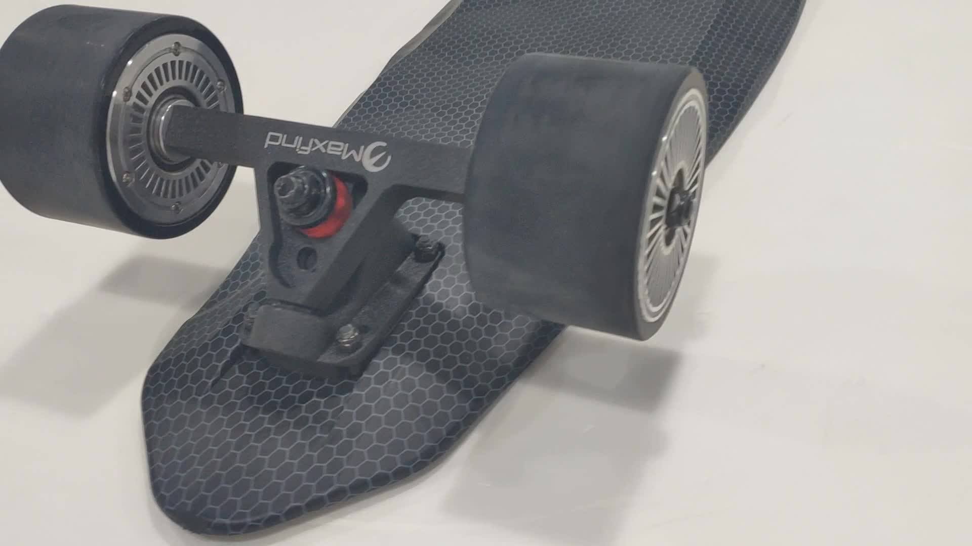 Electric Longboard Carbon Fiber Longboard Deck For 2018 Christmas Gift Buy Waterproof Electric