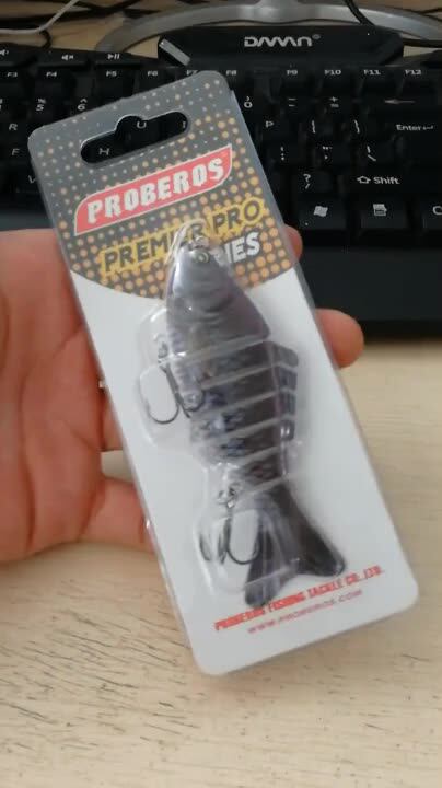 Hs001 Wholesale 2020 China 10cm 15.5g Hard Plastic Trolling 7 Segmented Fishing Lures - Buy 