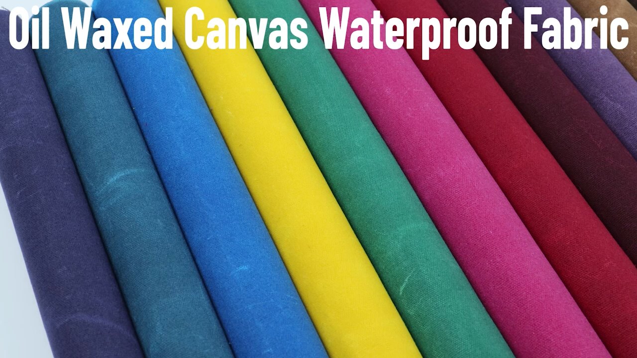 16oz Vintage Design 100 Cotton Durable Oil Waxed Waterproof Coated