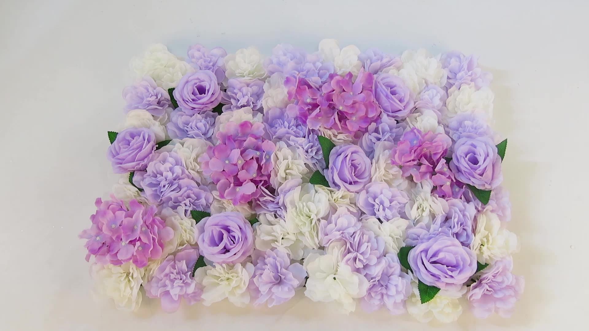 40x60cm Artificial Silk Flower Wall Decorative Wedding Decoration