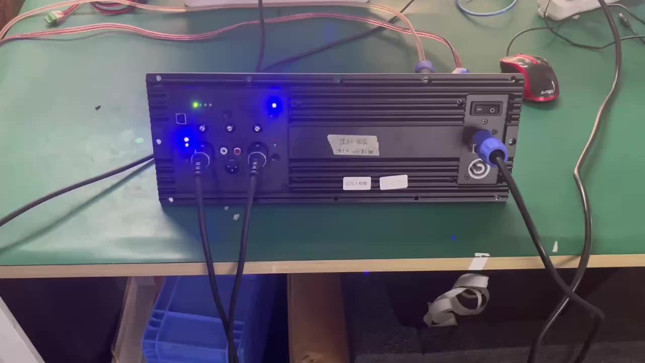 Power Amplifier Professional Class D Md800 Standard 1u Height Chassis