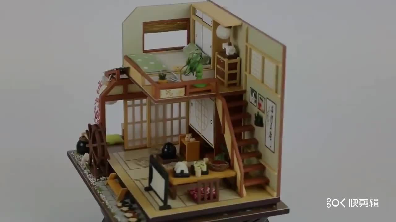 finished dollhouse