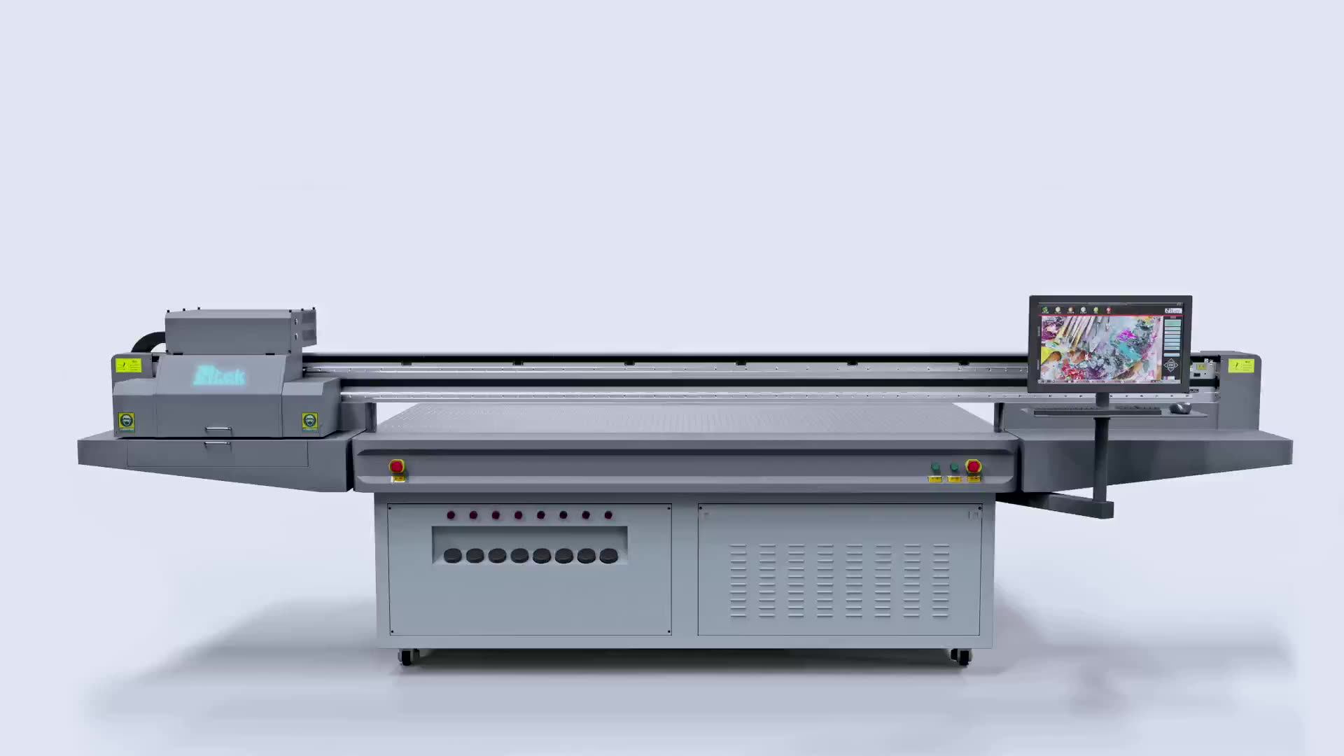 Ntek Ceramic 3d Uv Flatbed Printer Industrial Inkjet Printer Buy