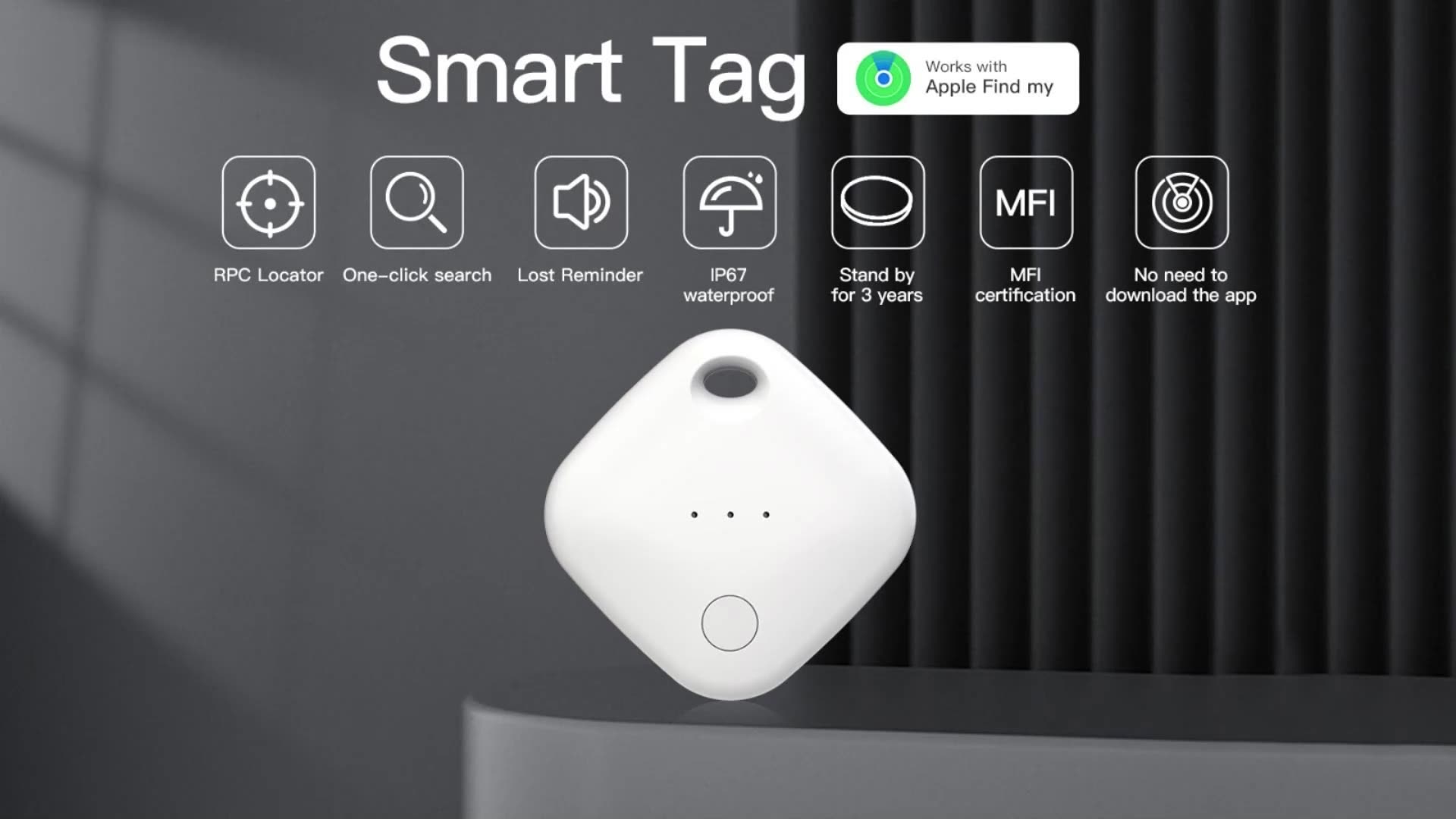 Dropshipping Products 2023 Mfi Original Air Tag Smart Pet Mini Gps