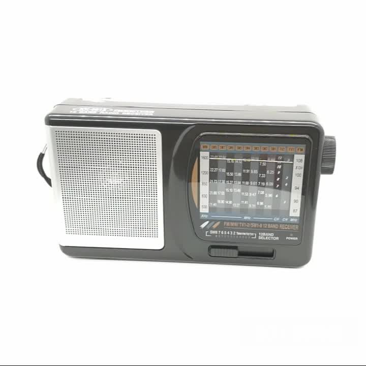 Good Reception And Low Noise Portable Radio World Receiver Radio With