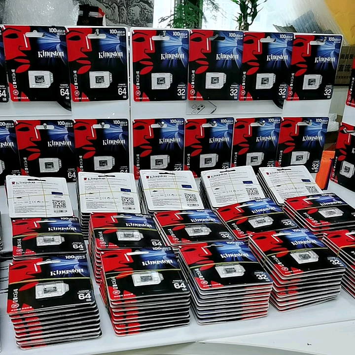 100 Original Kingston Memory Card 128gb 64gb Micro Tf Sd Card 32gb