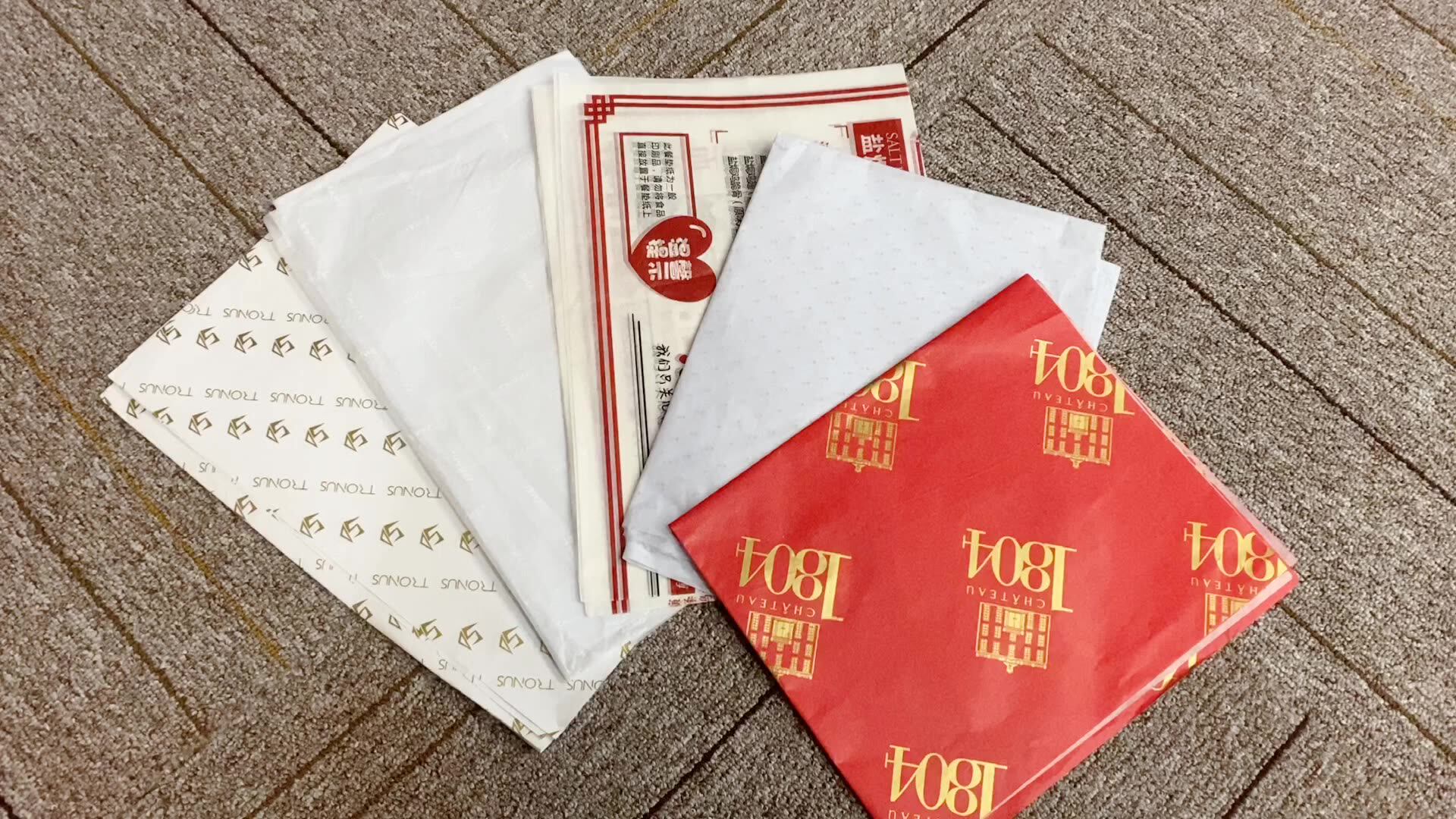 Customized Luxury Reusable Printed Logo Gift Silk Wrapping Paper