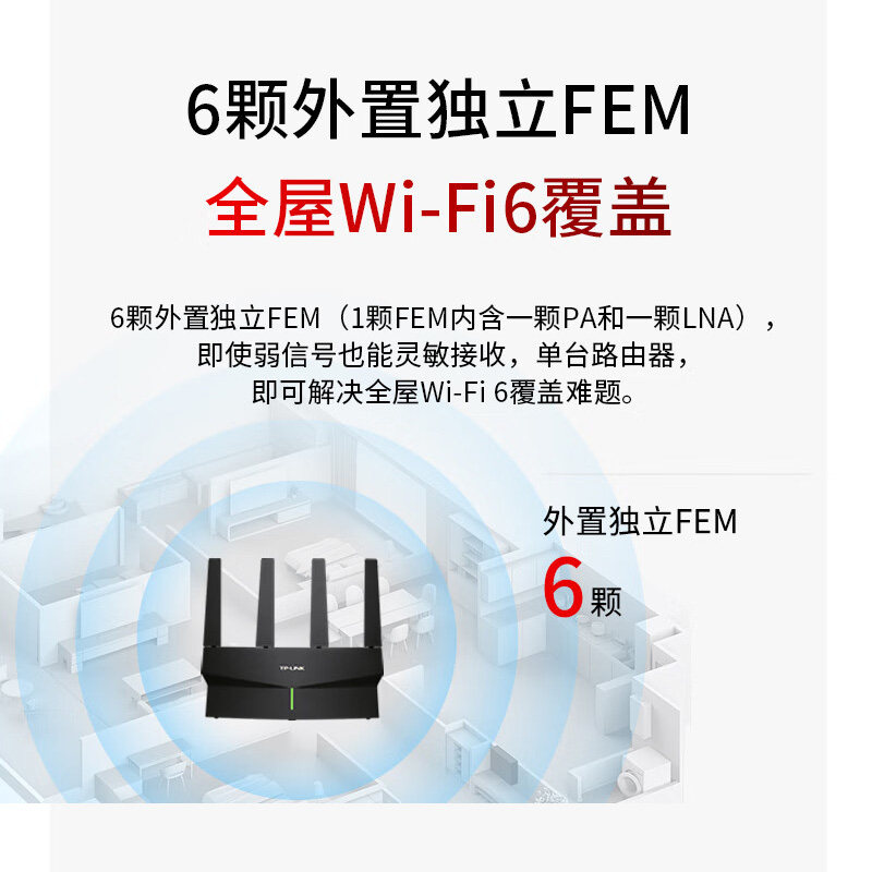 Tp-Link Xuanbird Ax5400 Gigabit Wireless Router Home 5g Dual-Band Gaming Router Xdr5410