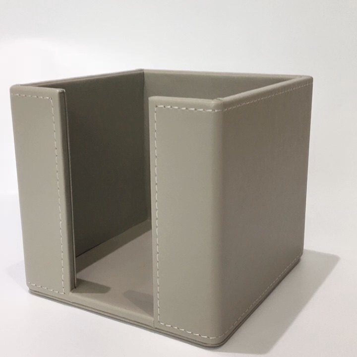 High Quality Pu Leather Office Desktop Desk Accessories Stationary Organizer Set Buy Office