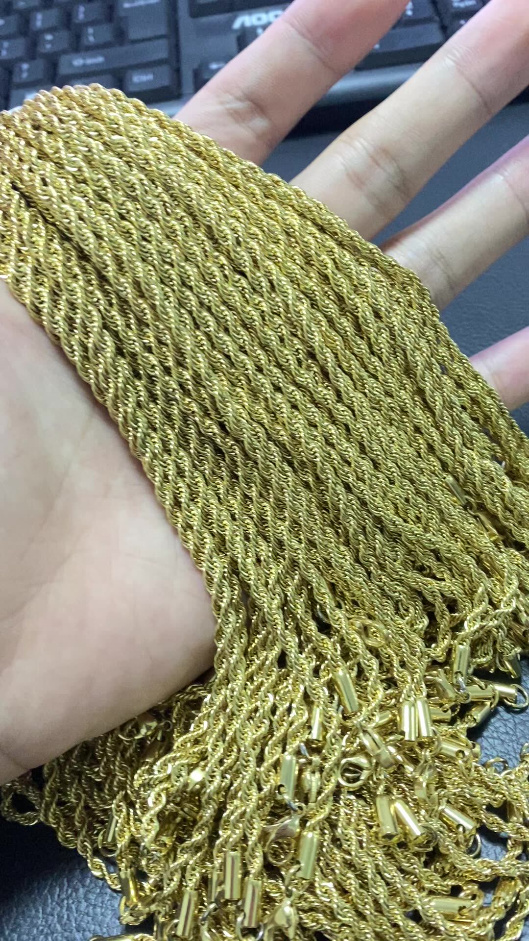 18k Gold Hip Hop Necklace Chain Waist Silver Mens Body