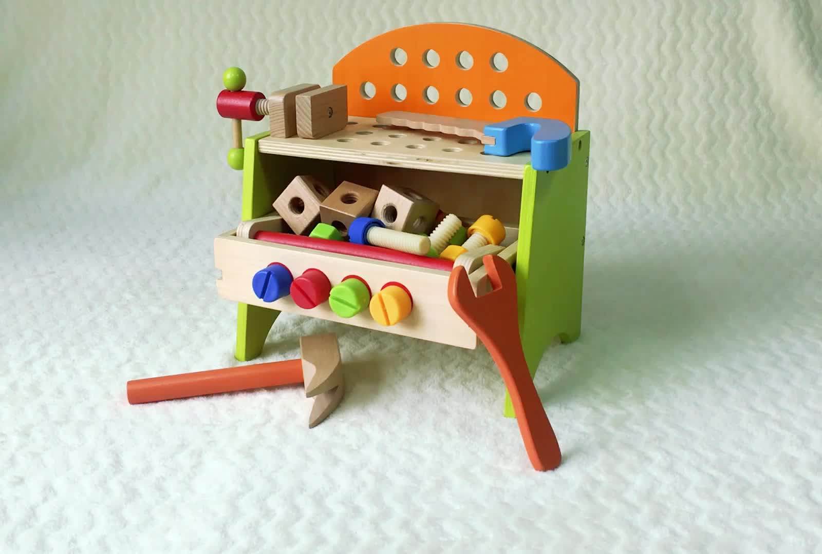 High Quality Pretend Play Toys For Kids Toy Mechanic Tool Box Set For