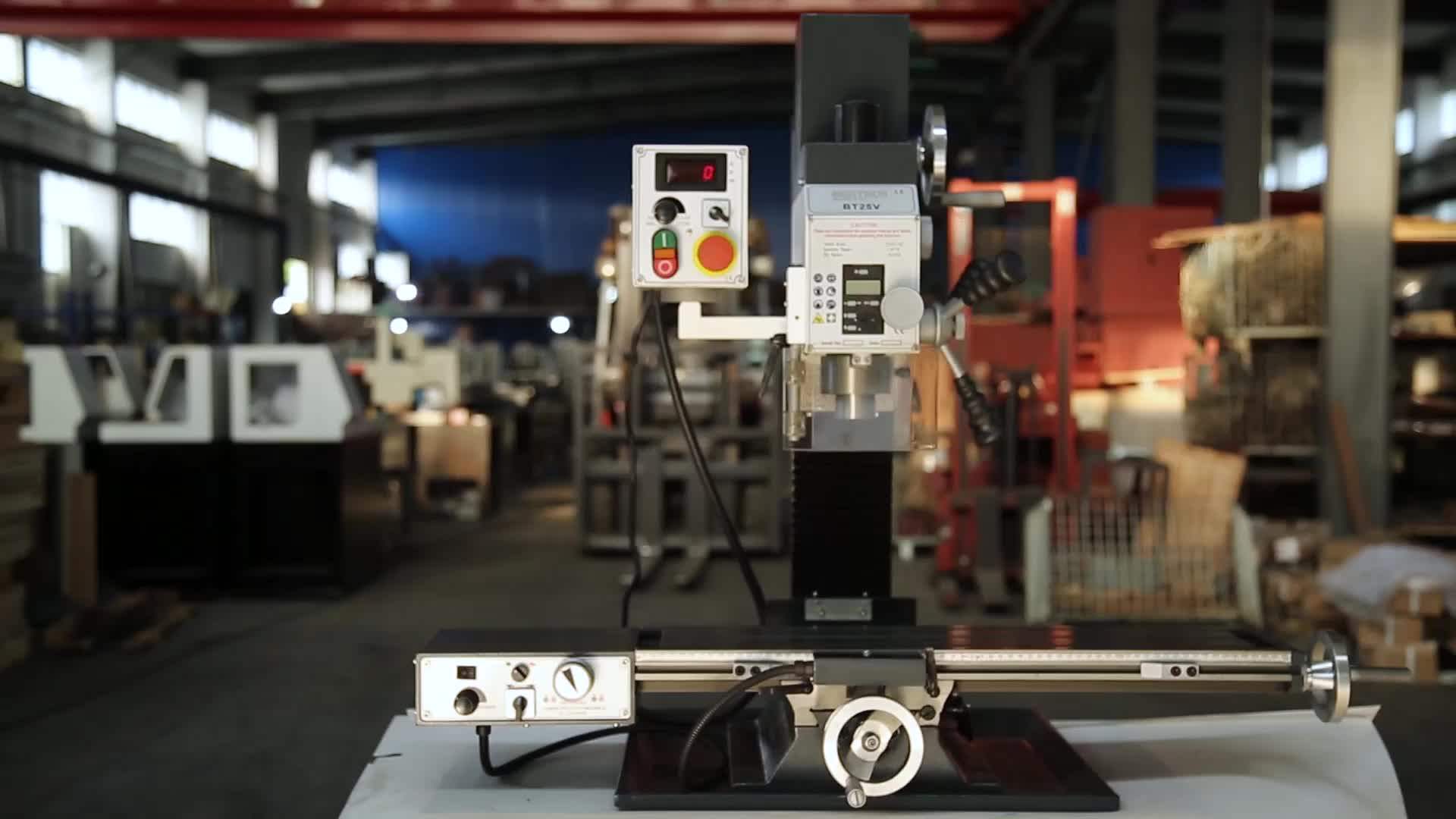 Zx40 Bt25v Japanese Lathe Table Top Milling And Drilling Machine - Buy ...