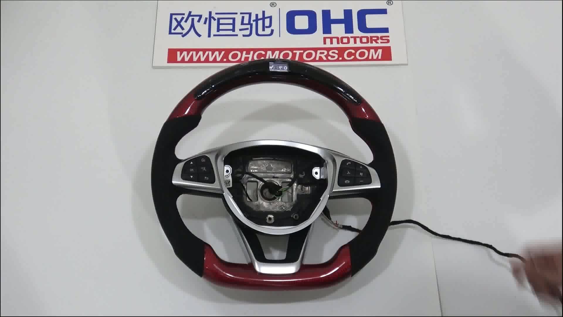 Led Carbon Fiber Steering Wheel For Bmw E90 E92 E93 E46 E60 E82 F10 F30