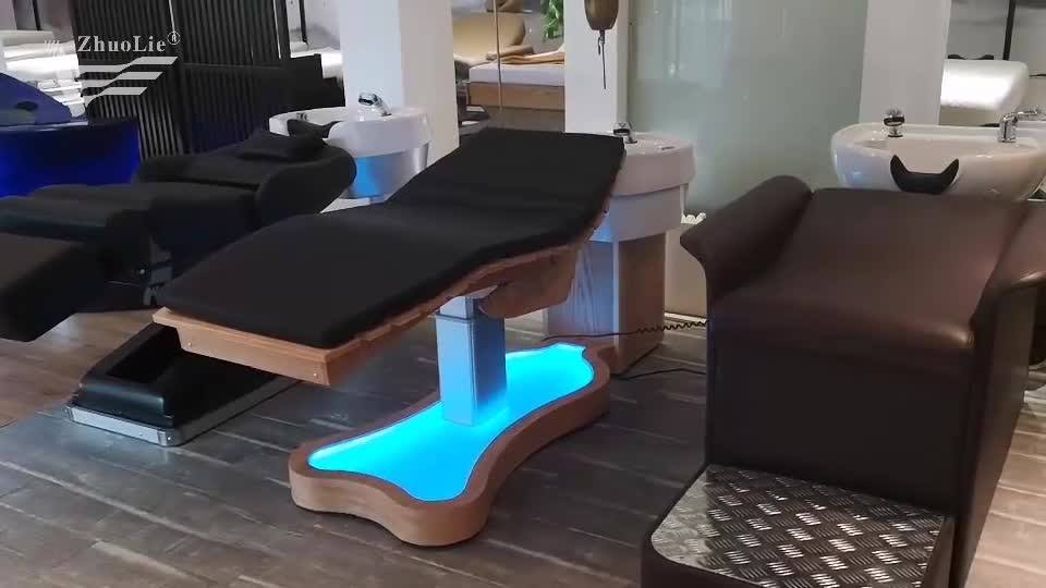 Luxury Electric Salon Backwash Shampoo Bed For Salon Buy Salon