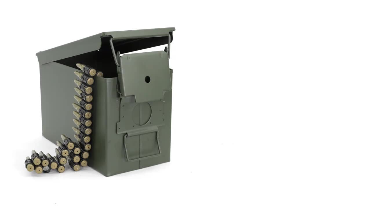 Safewell M19a 30 Ammo Cans Casecal Waterproof Metal Military Ammo Box