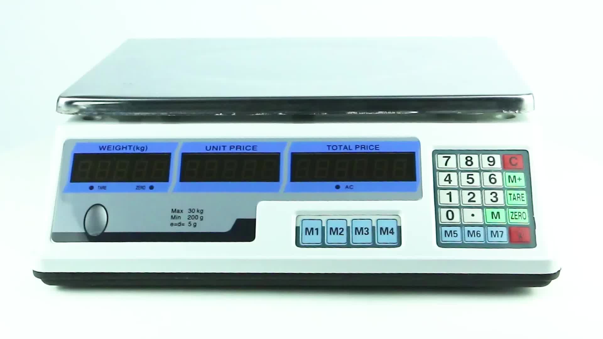 Household Sri Lanka Digital 40kg Acs30 Price Computing Scale Buy Sri