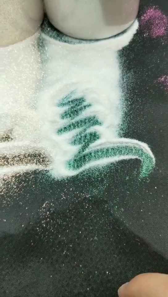 Wholesale Glitter Bulk Rainbow Sequins 3d Nail Art Chrome Pigment Nail