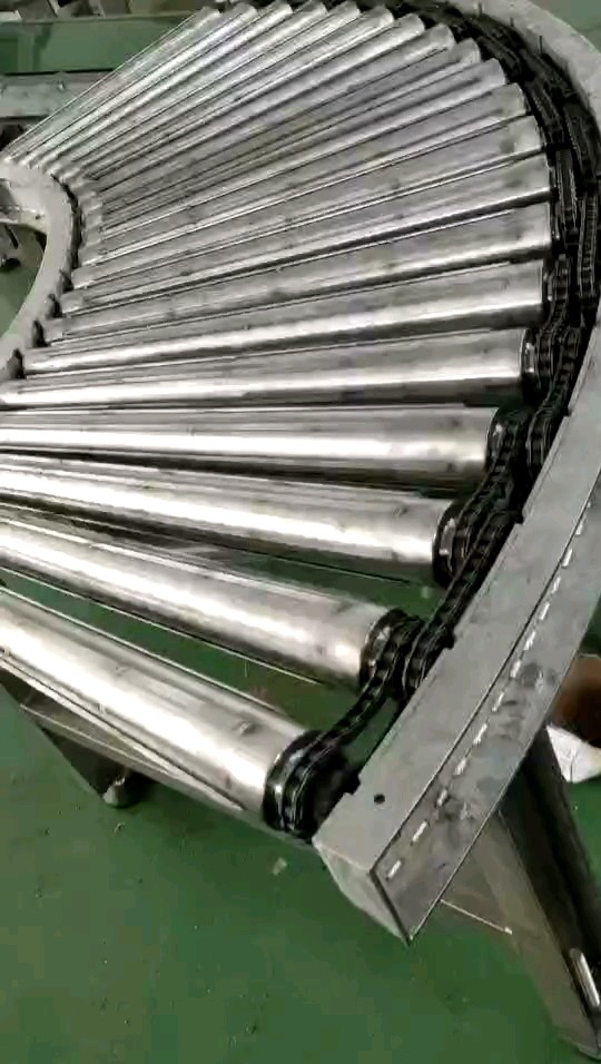 Gravity Steel Tapered Angled Roller Conveyor Buy Angled Roller