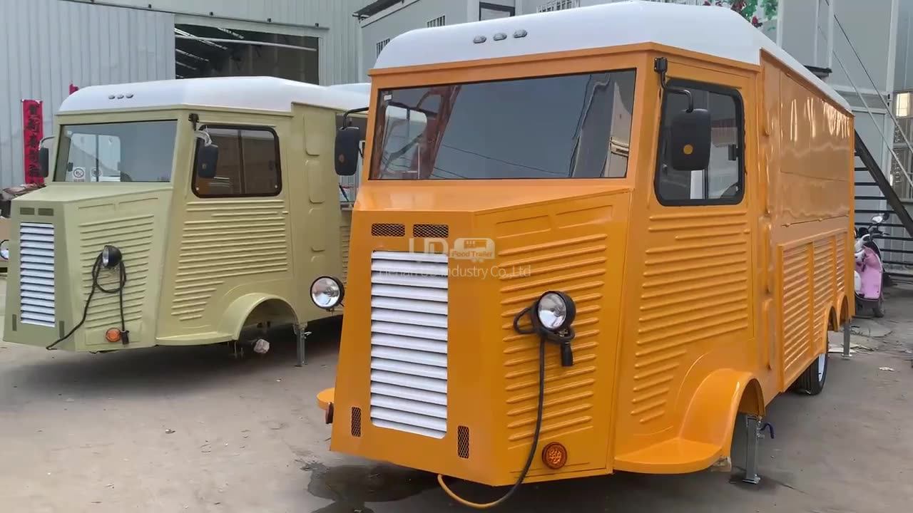 Mobile Vending Truck Coffee Van Hot Dog Pizza Food Carts Scooter