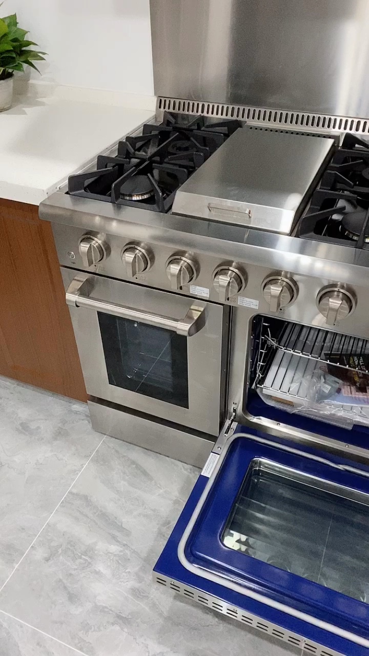 Hyxion New Trend Continuous Cast Iron Grills Industrial Stove Cooker