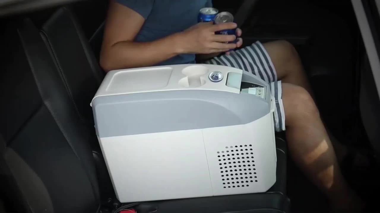 Auto Electronics 30w 12v 24v Camping Mini Car Fridges Car Refrigerator