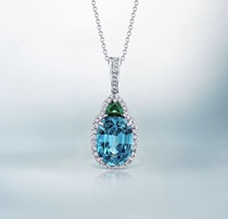 Kaka shines in the global natural gem aquamarine clean and clear cut amazing high-quality live stone selection