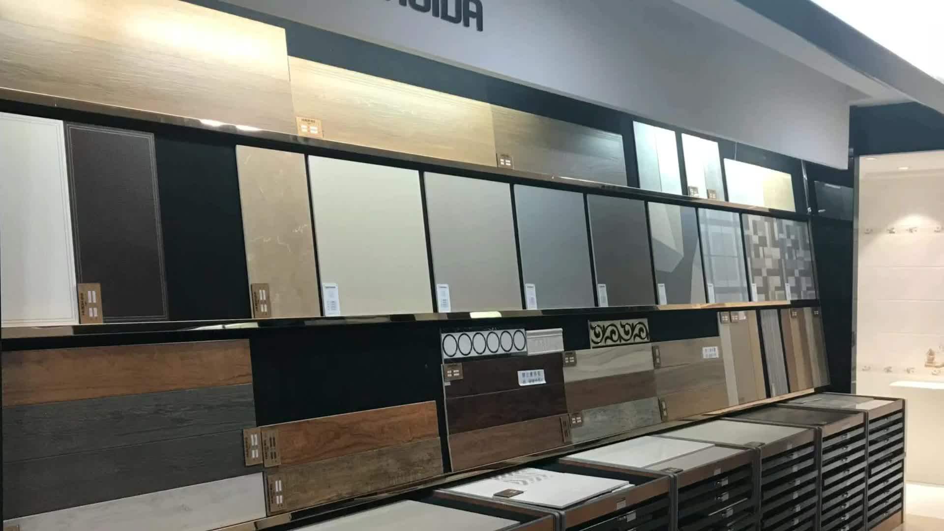 Huida White And Gray Color Glazed Wall Tiles Ceramic 3d Tiles For Bathroom Living Room In Cheap