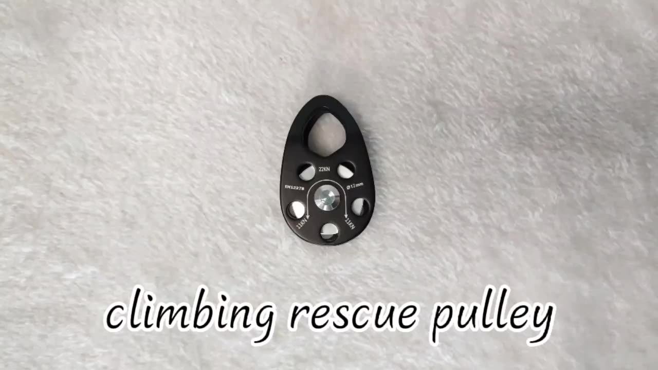 Climbing Single Sheave Pulley System Gym Cable Wheel Triple Rope Roldanas Snatch Block Flywheel