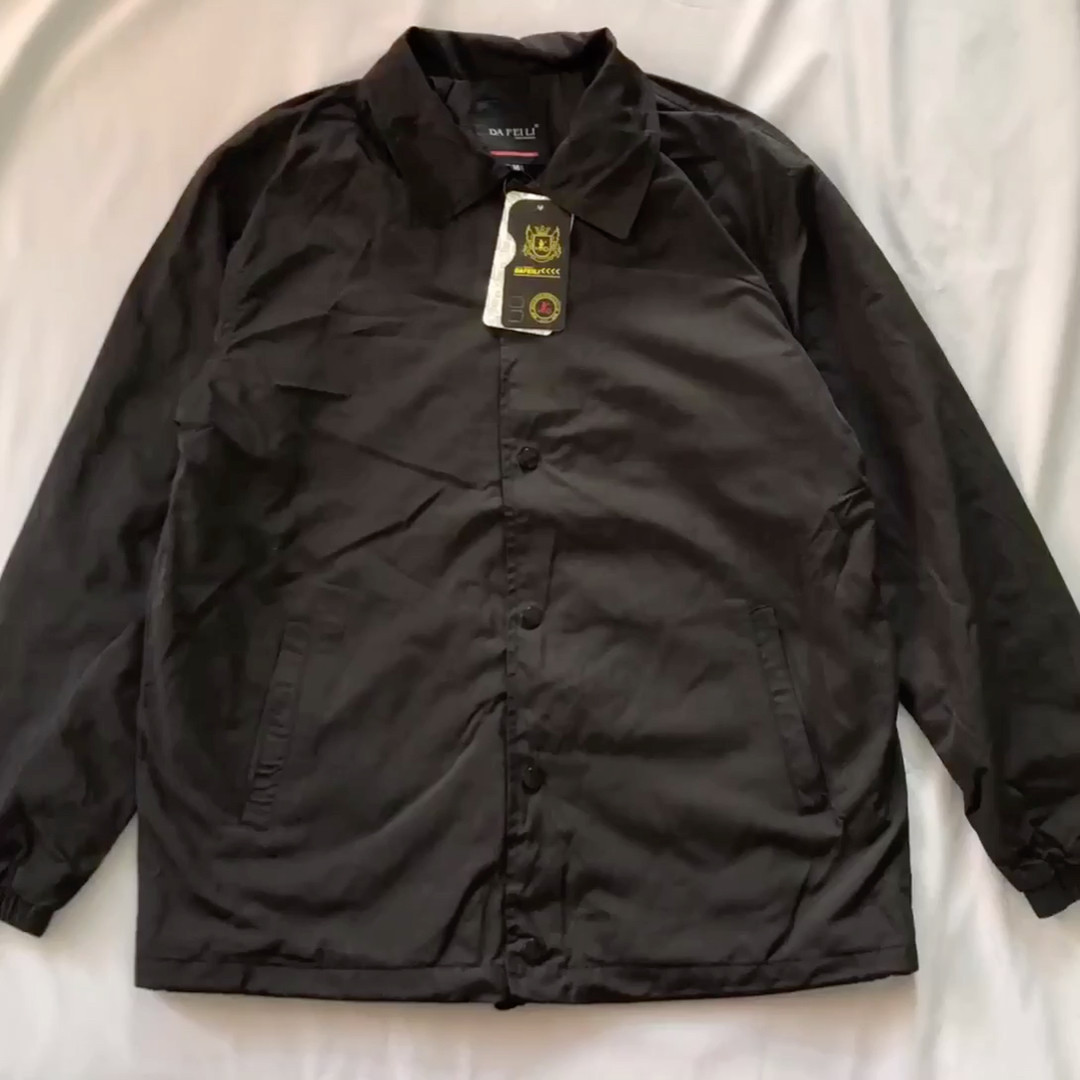 Nylon Waterproof Custom Men Coaches Jacket Buy Men Coaches Jacket