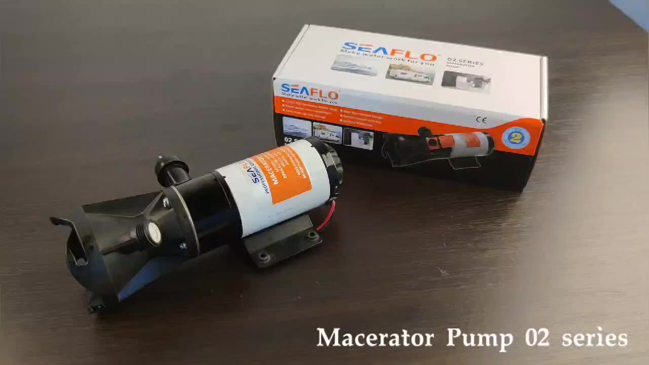 Seaflo Rv Waste Outlet Connection Camper Macerator Seaflo Boat Pump