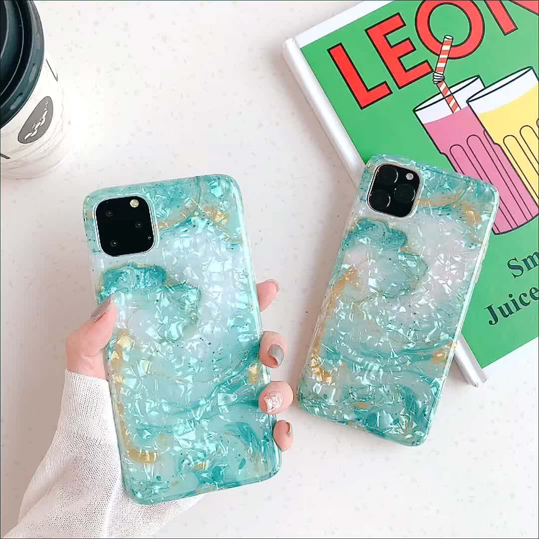 Marble Design Phone Case Cover Green Seashell Patterns Cases For Iphone 11 Buy Phone Cover For Iphone 11 Case Marble Tpu Case For Iphone 11 Cases For Iphone 11 Case Product On Alibaba Com