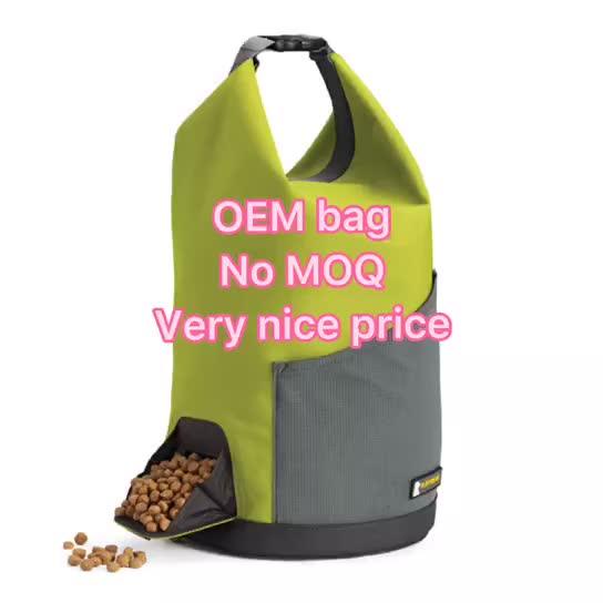 Folding Kibble Bag For Dog For Dog Travel Storage Dog Food Cat Food Bag