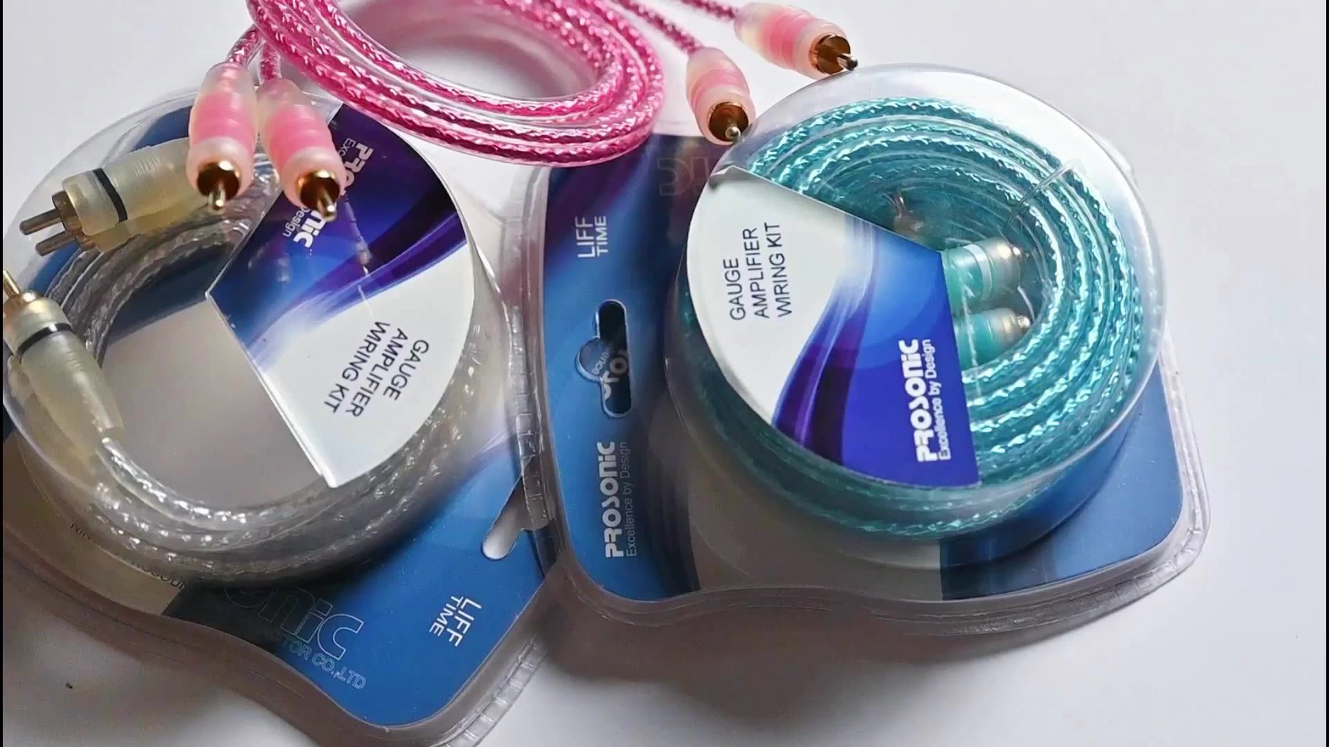 Wholesalers Audio Subwoofer Power Cable Amp Car Audio Cable Kit Car