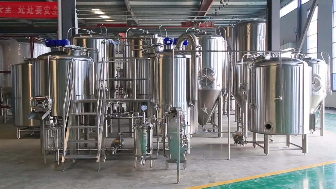 500l 1000l 2000l Conical Beer Fermenting Equipment,Fermenter With