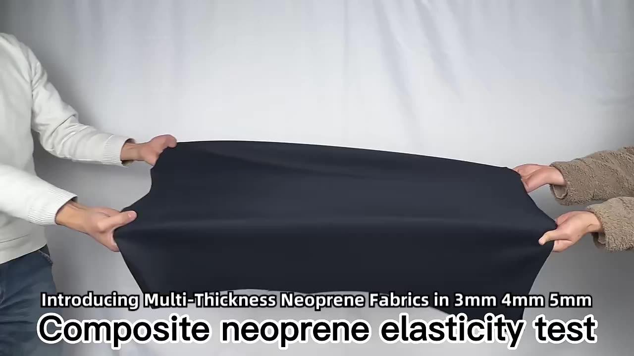 Multithickness Neoprene Fabrics 3mm 4mm 5mm 7mm Sbr Material Neoprene