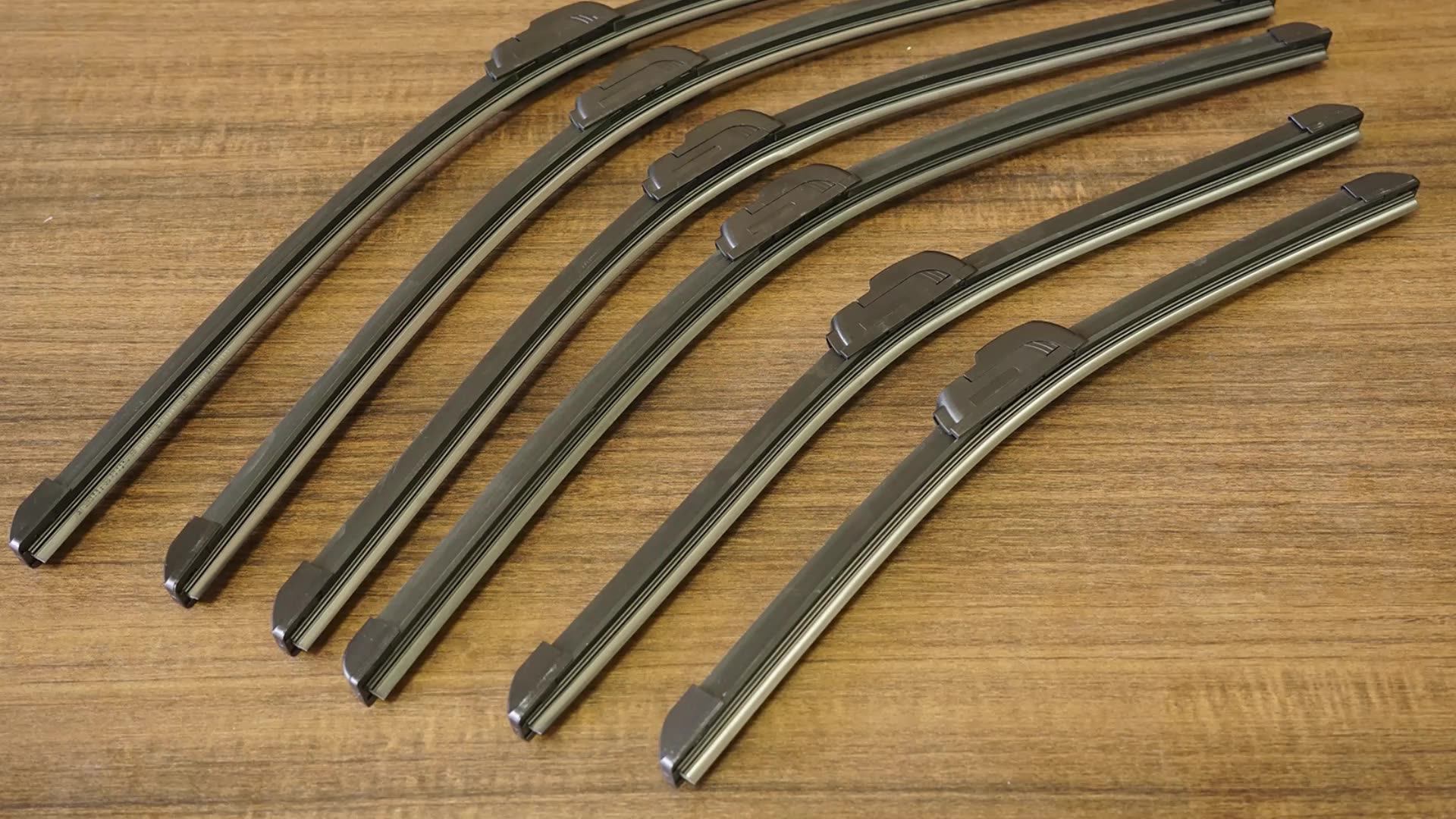 Frameless Car Wiper With All Size Windscreen Wipers The First