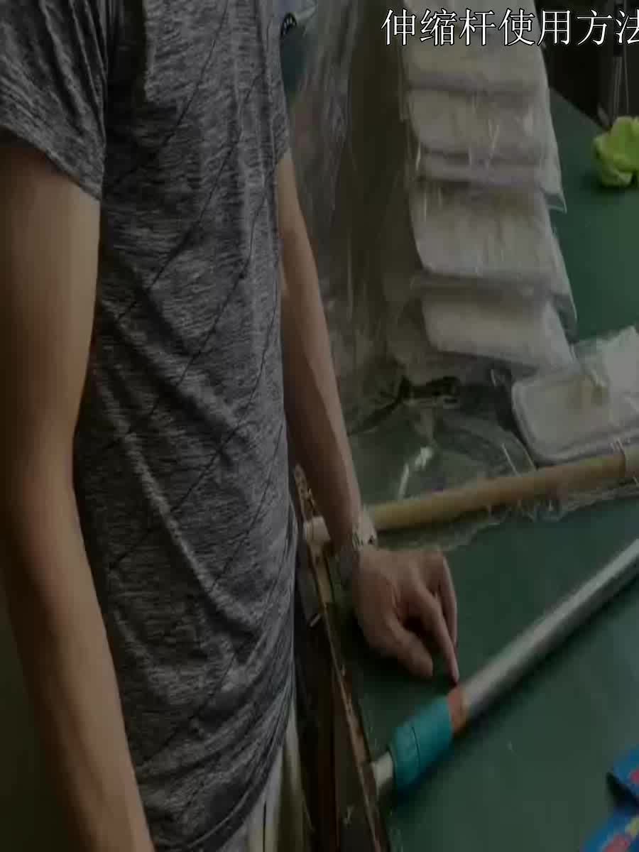 Jiebi Shimei home life wonderful housekeeper Flat mop Stainless steel mop dust mop Wooden floor mop combed cotton