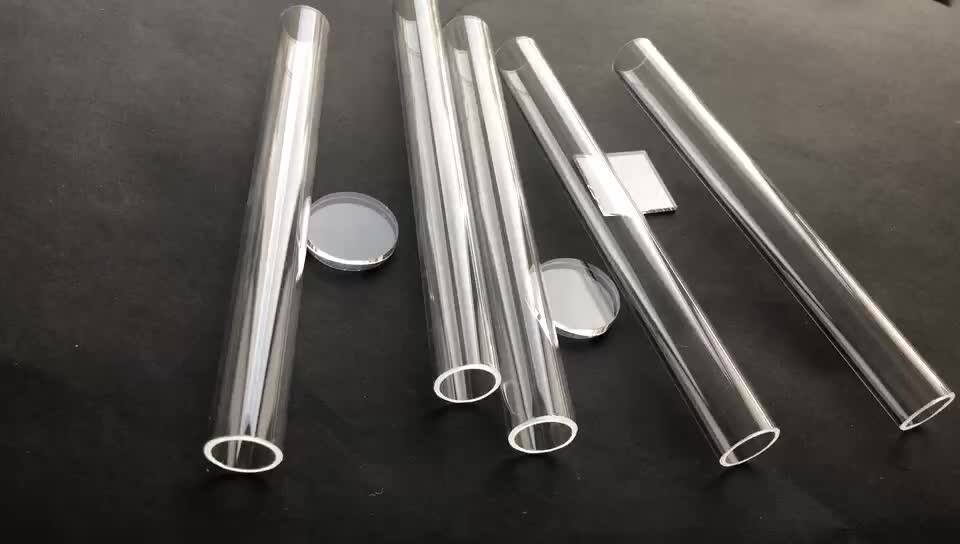 Success Both Ends Open High Temperature Clear Quartz Glass Tube Buy