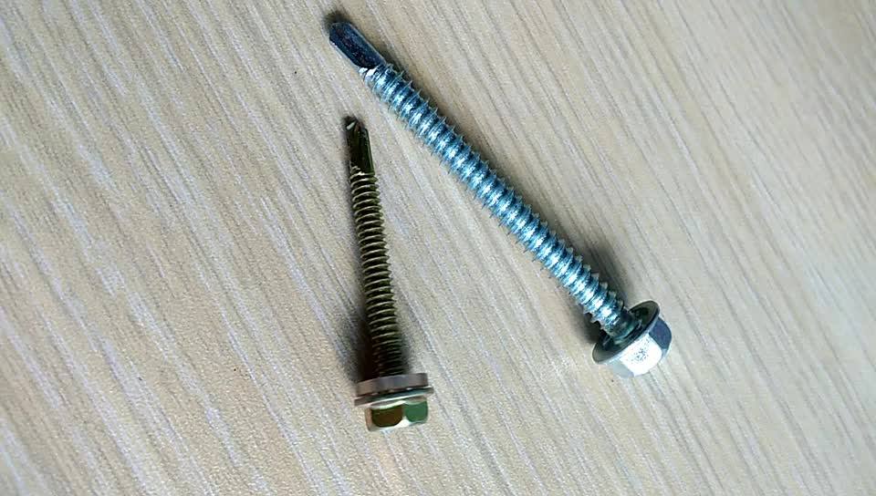 Zinc Plated Hex Head Self Drilling Screw Concrete Screws Buy Zinc Plated Hex Head Self