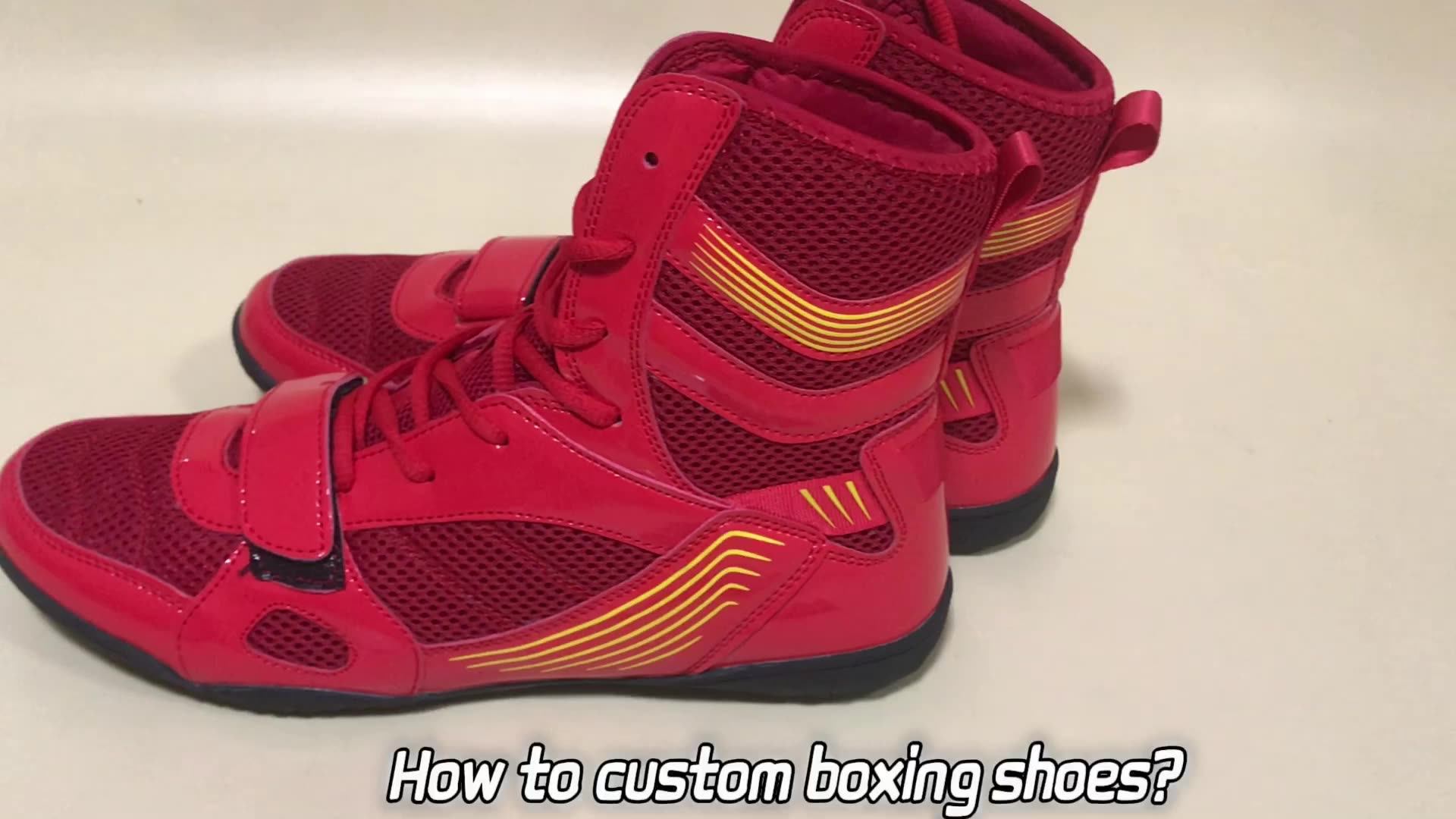 Make Your Own Professional Wrestling Boots OEM Cheap