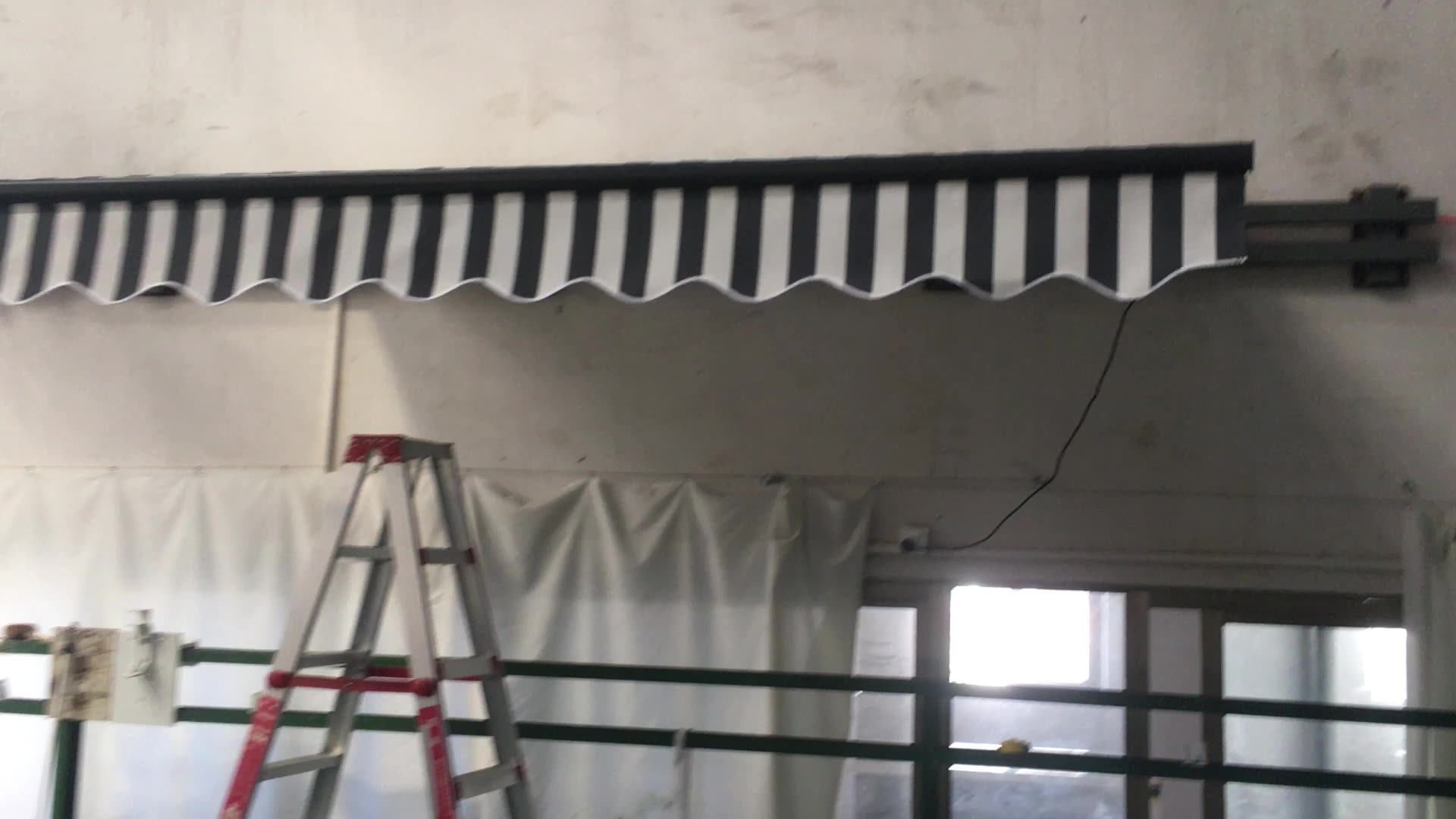 Aluminum Garage Awning Parts Window Retractable Roof Sun Shade Awning