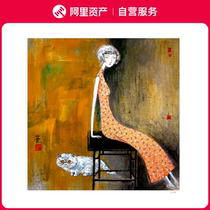 徐开云大小姐新中式中国风潮流现代简约背景墙壁画客厅装饰画挂画