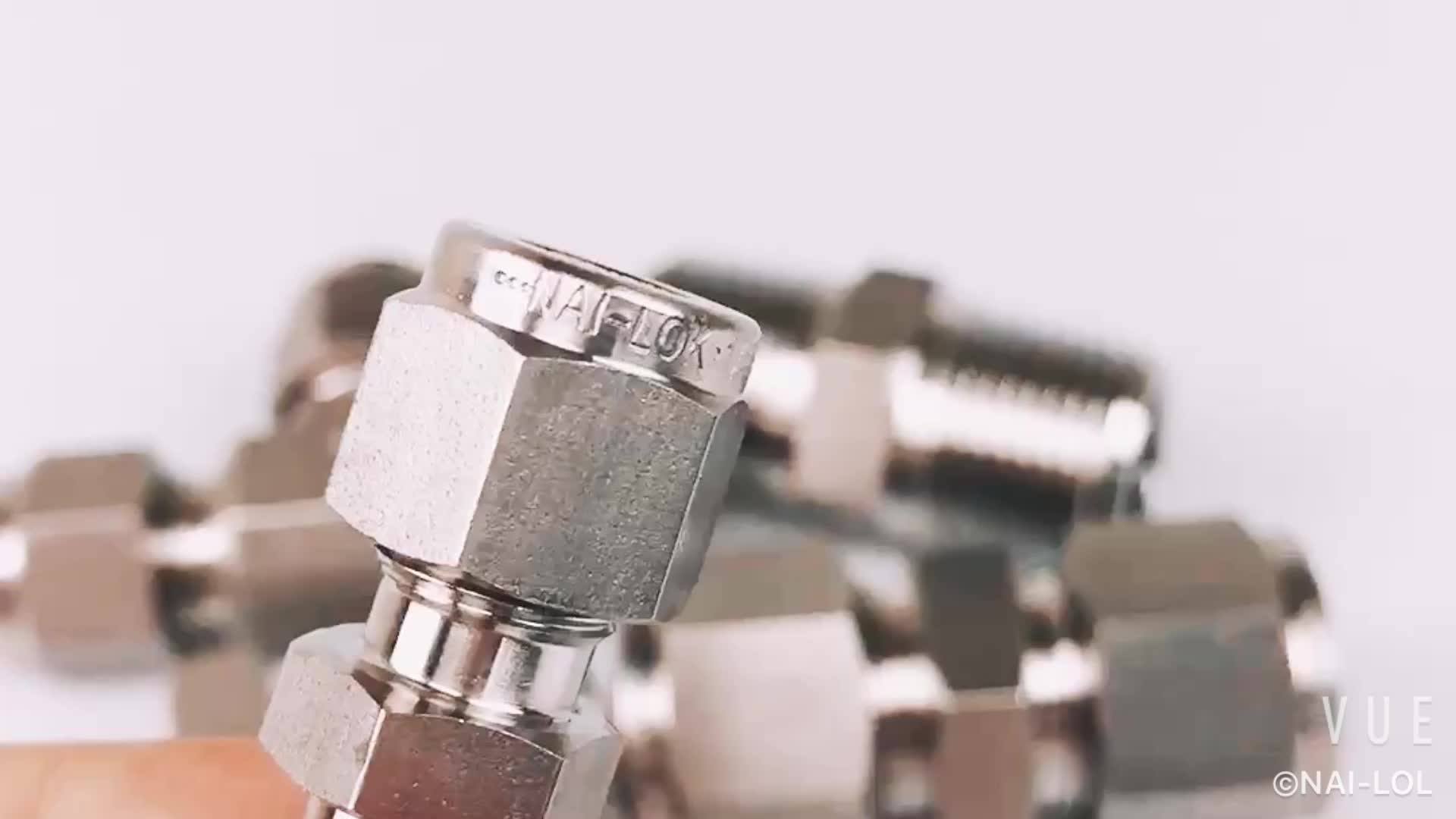 Double Ferrule Tube Fitting 6mm To 50mm Manufacturers Buy Swagelok