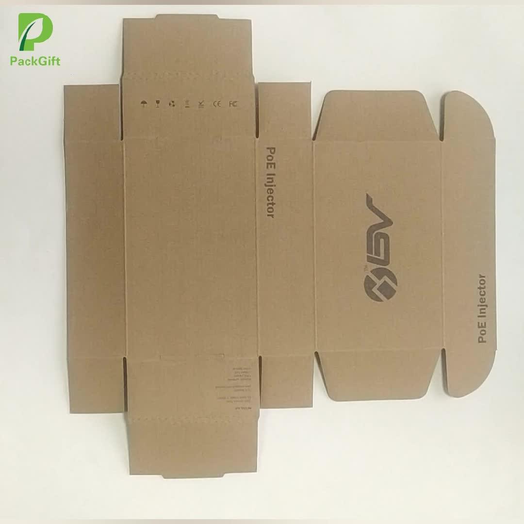 Cheap Price Brown Color Kraft Paper Custom Packaging Boxes For Mailing